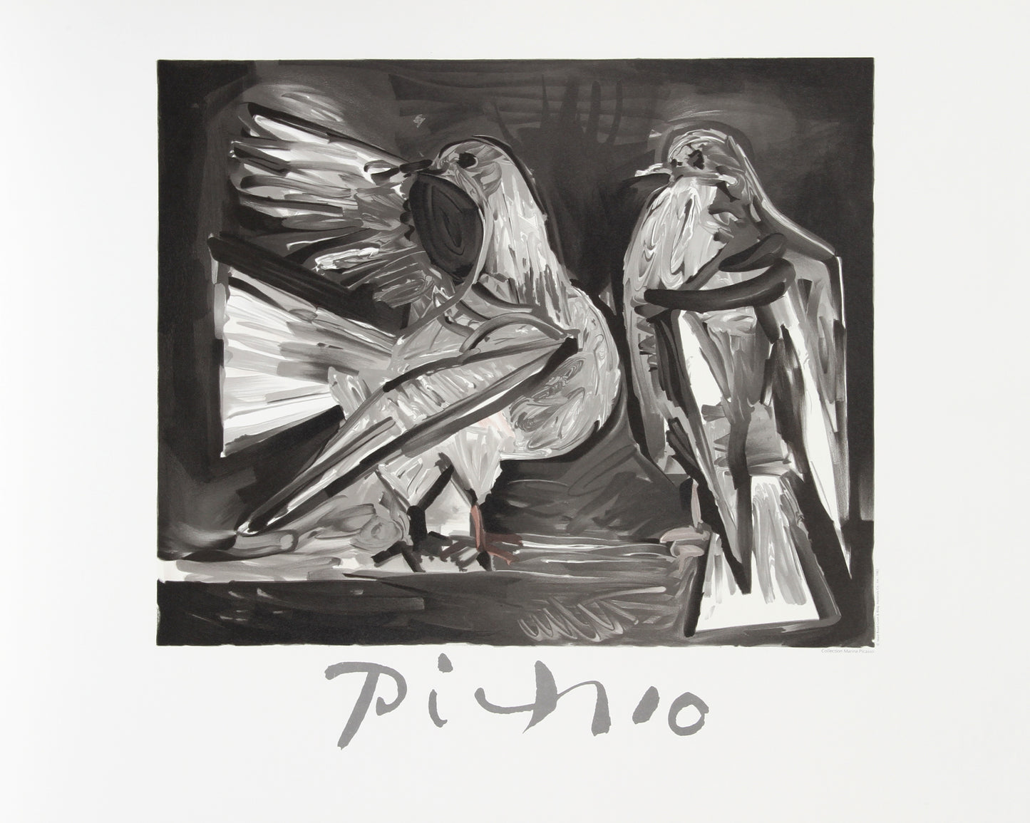 Deux Pigeons by Pablo Picasso