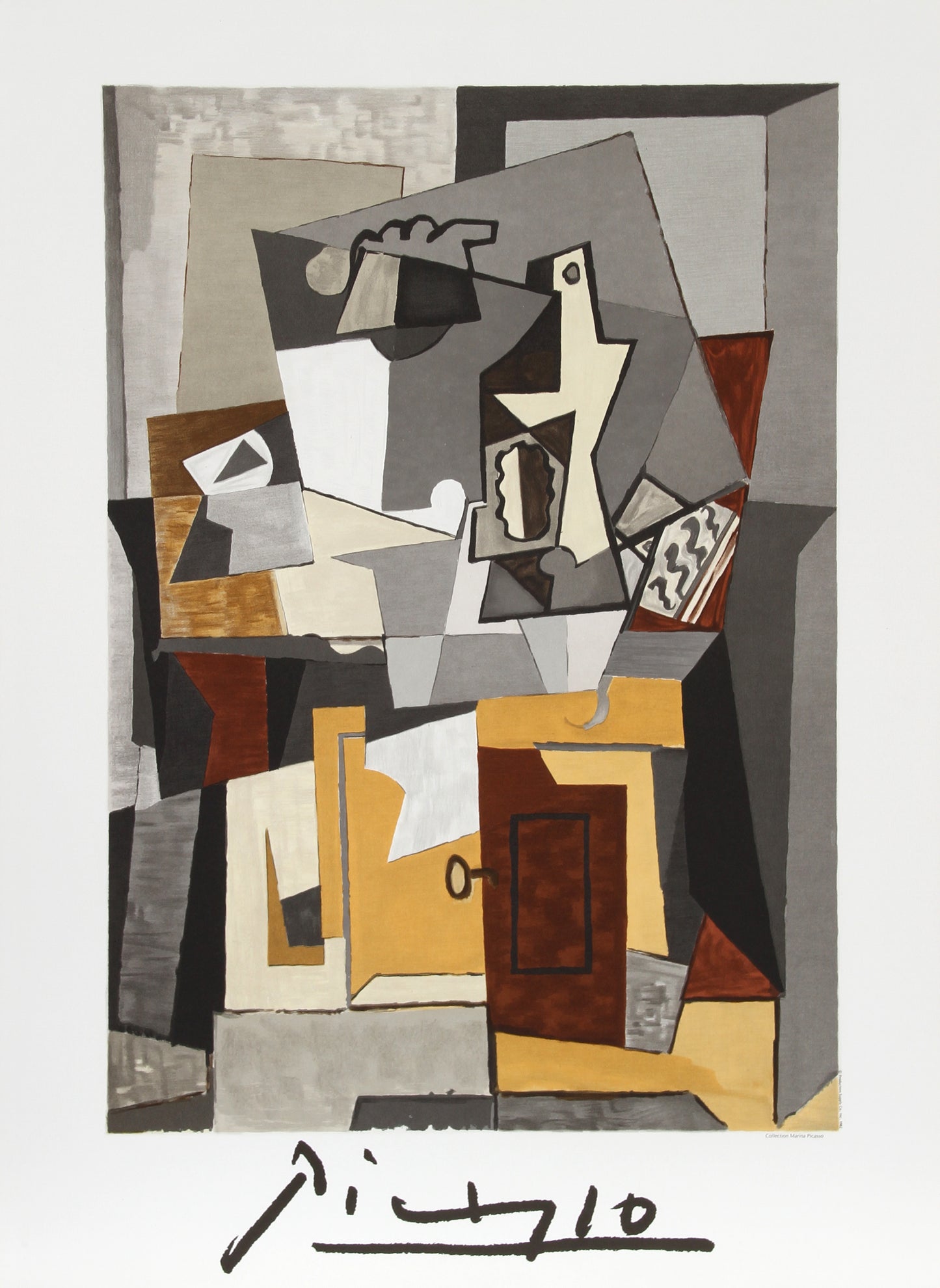 Nature Morte a la Porte et a la Clef by Pablo Picasso