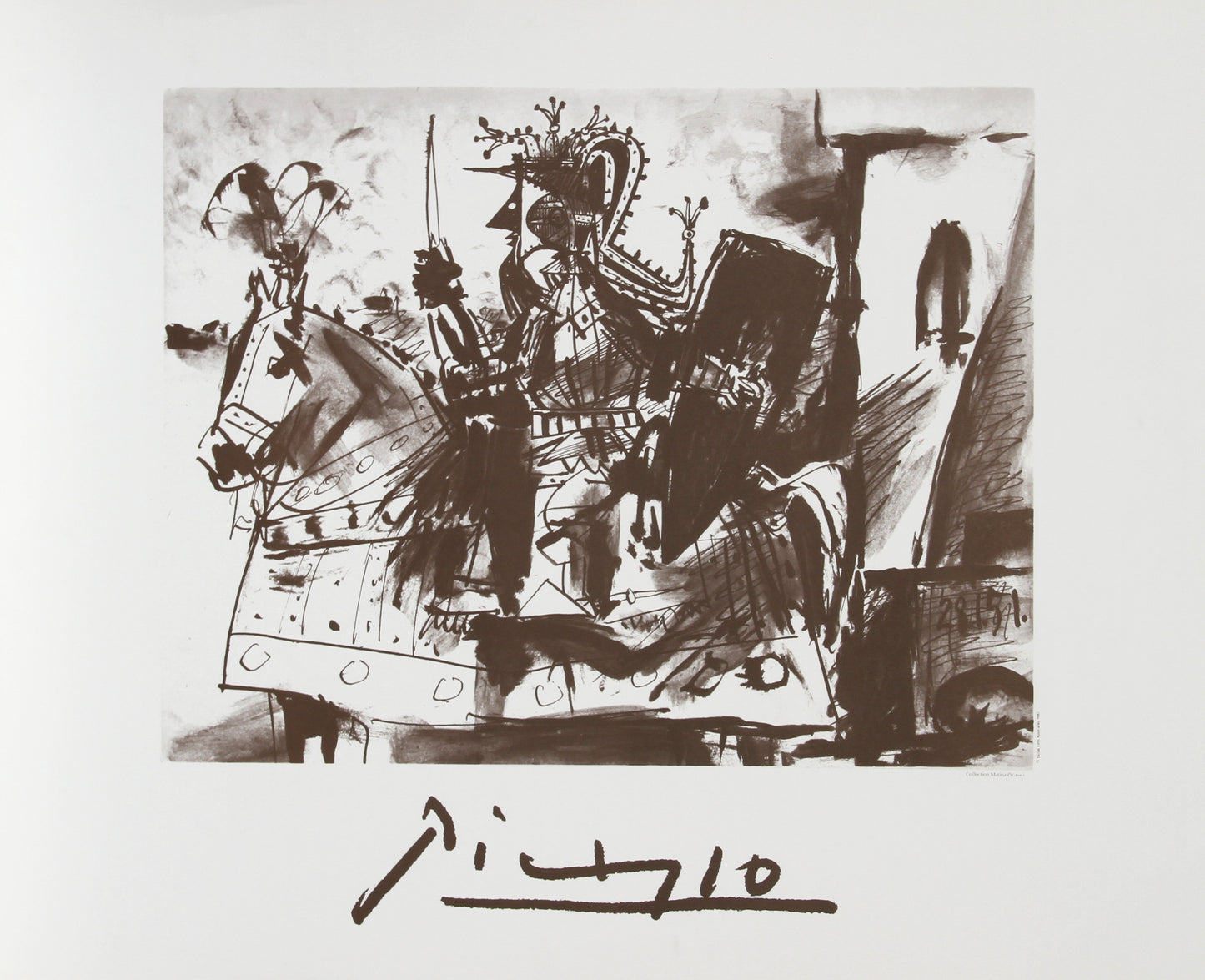 Cavalier en Armure by Pablo Picasso