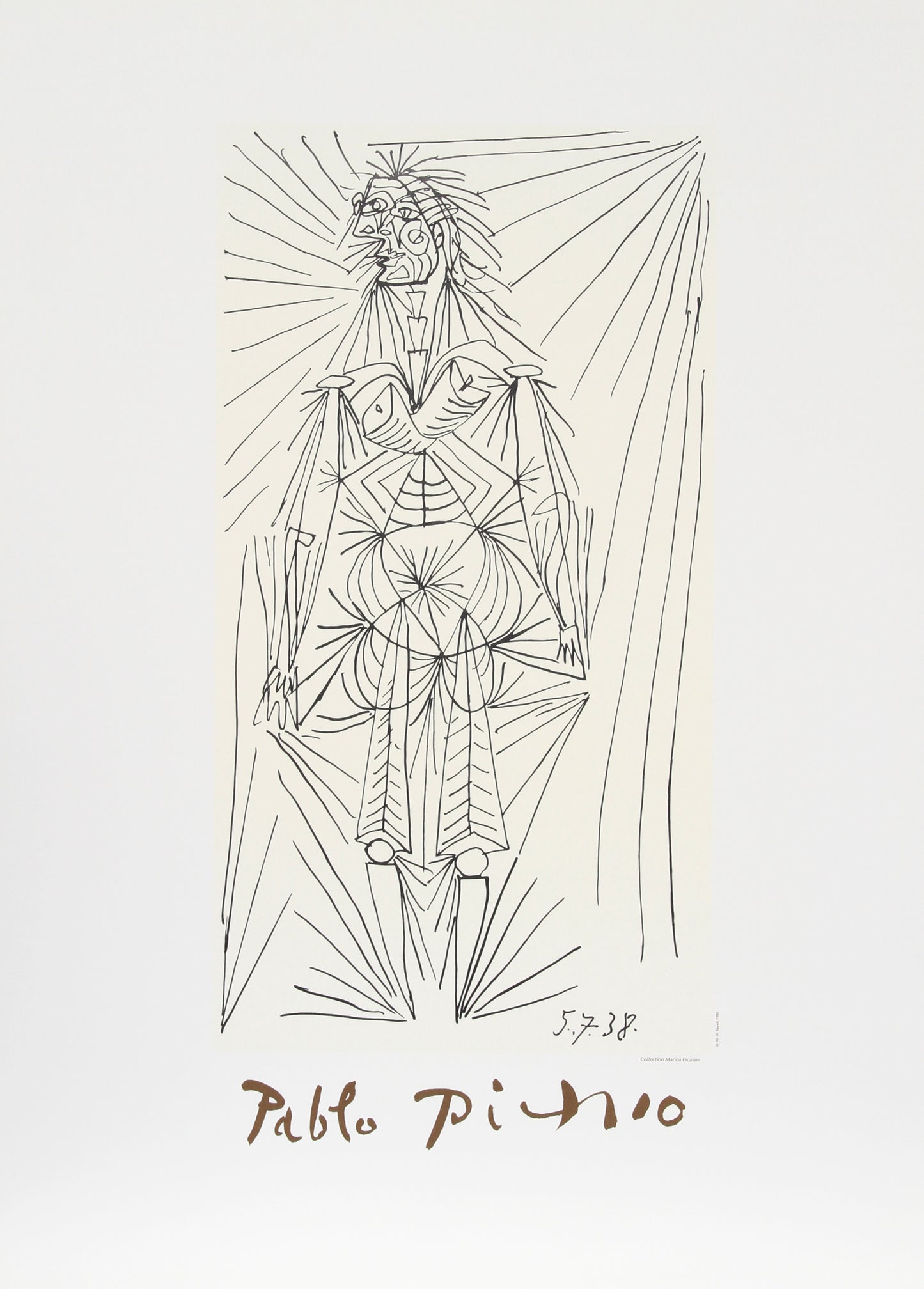 Femme Debout by Pablo Picasso