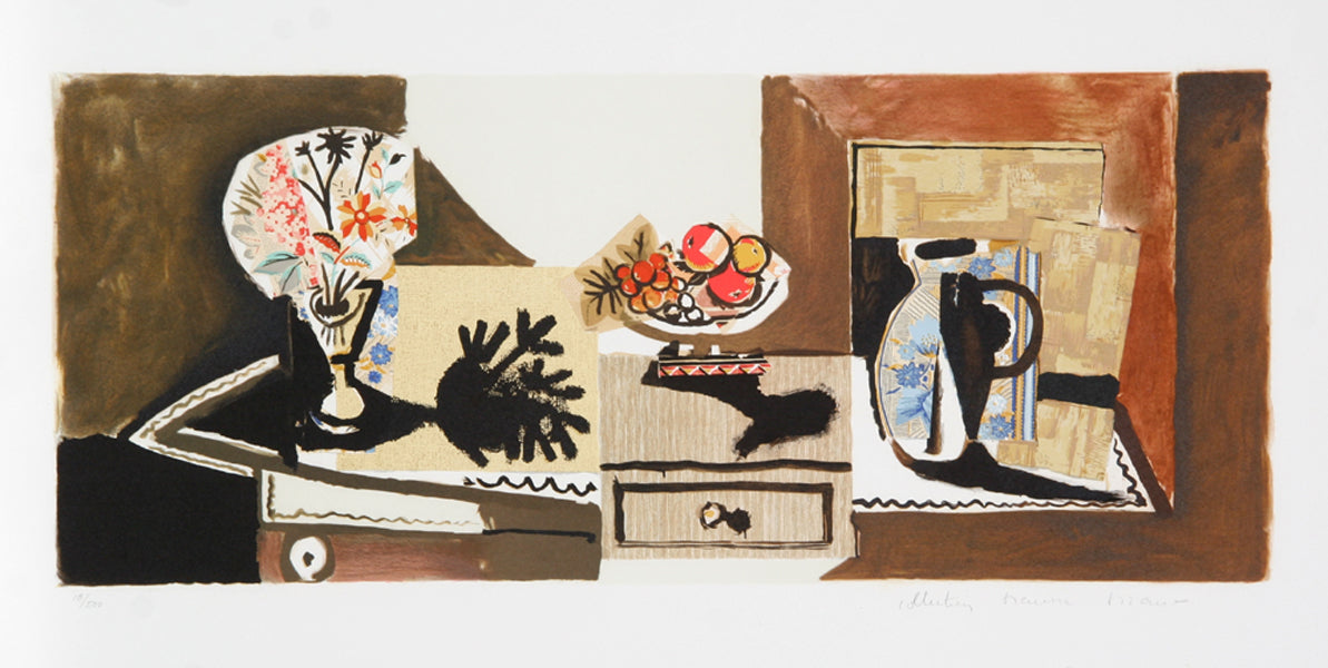 Pablo Picasso, Nature Morte, 22-C, Lithograph on Arches Paper