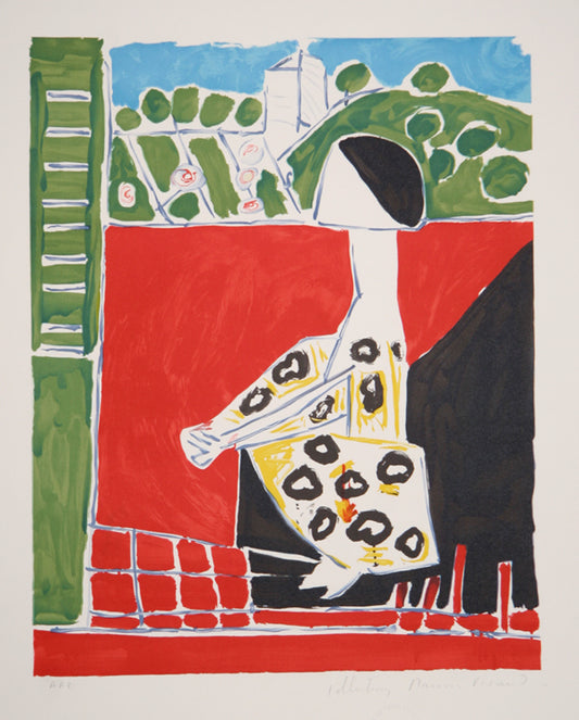 Pablo Picasso, Femme Accroupi, 35-4, Lithograph on Arches Paper