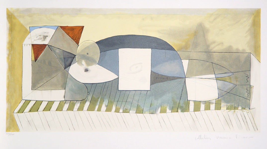 Pablo Picasso, Femme Allongee, 5-B, Lithograph on Arches Paper