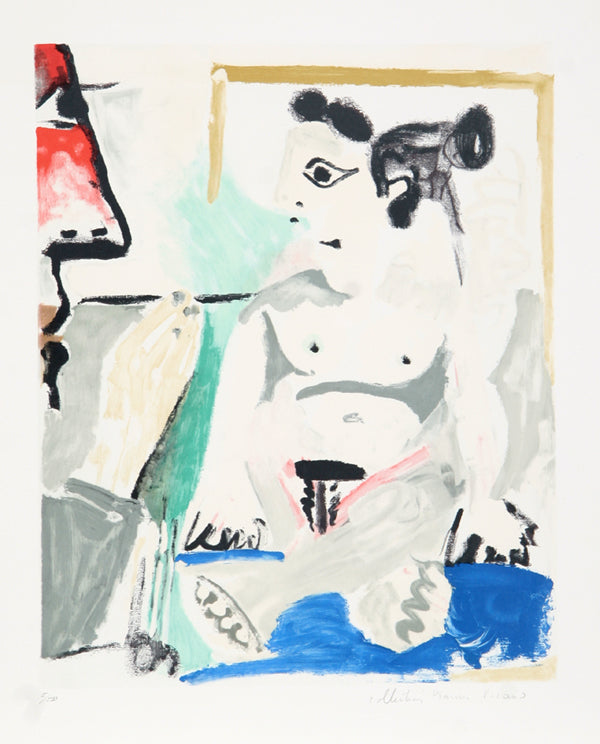 Pablo Picasso, Le Pientre et Son Modele, J-231, Lithograph on Arches Paper
