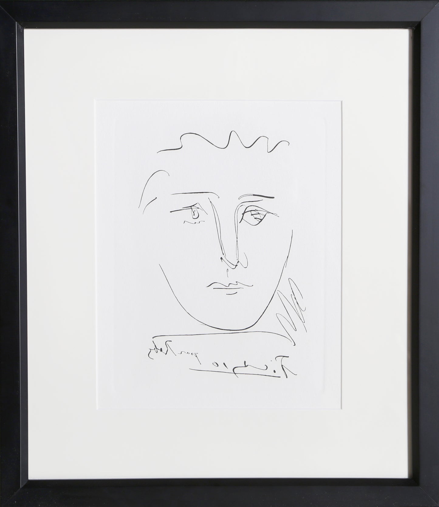 Pablo Picasso, L'Age de Soleil (Pour Roby), Etching, signed in the plate