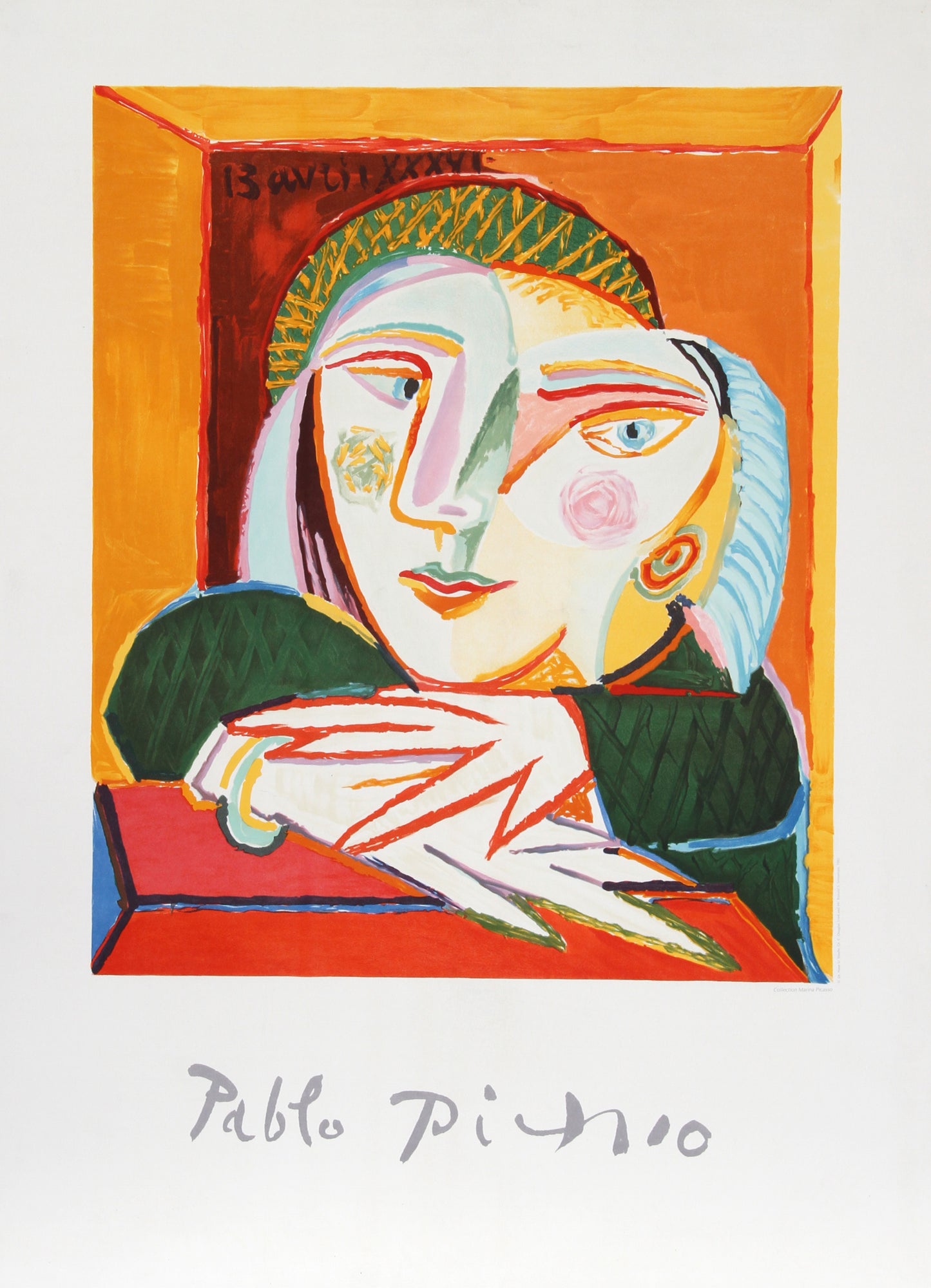Femme Accoudee A Sa Fenetre by Pablo Picasso