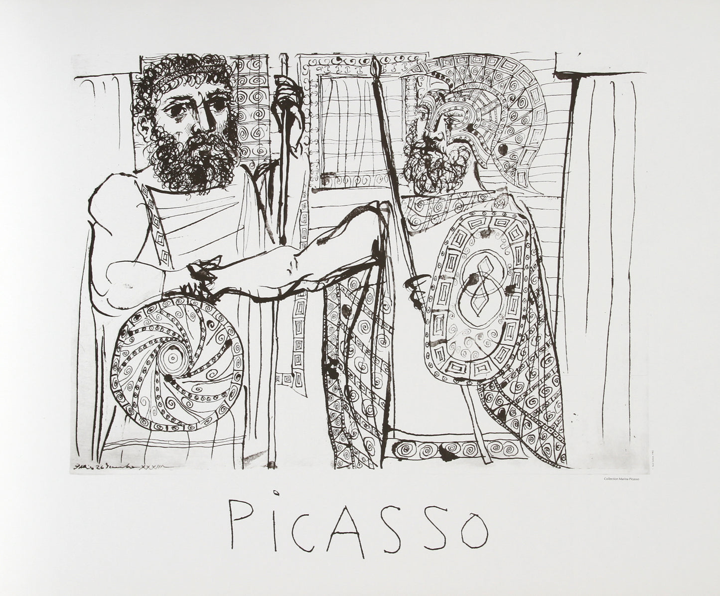 Etude pour Lysistratas by Pablo Picasso