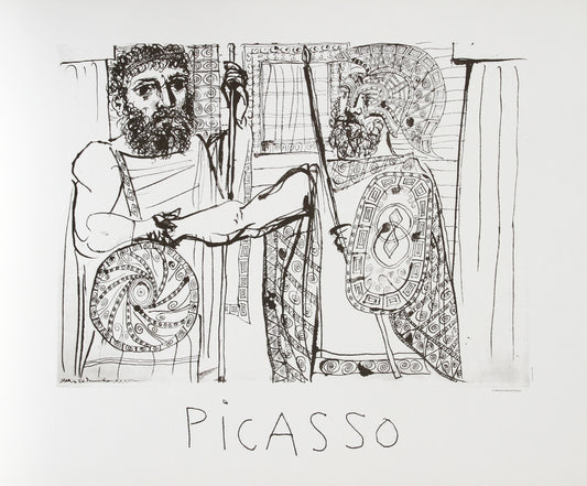 Etude pour Lysistratas by Pablo Picasso