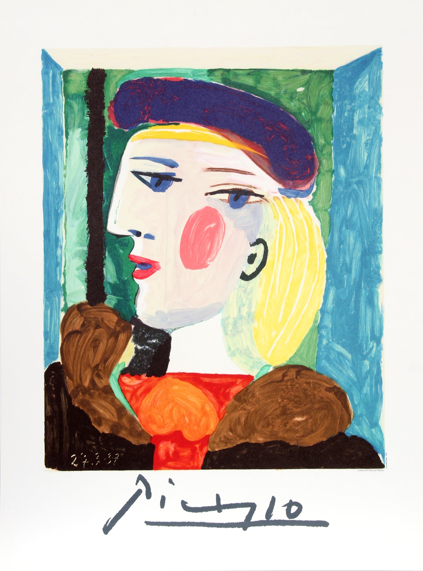 Femme Profile (Marie-Therese Walter) by Pablo Picasso