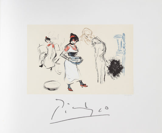 Etude de Personnages by Pablo Picasso