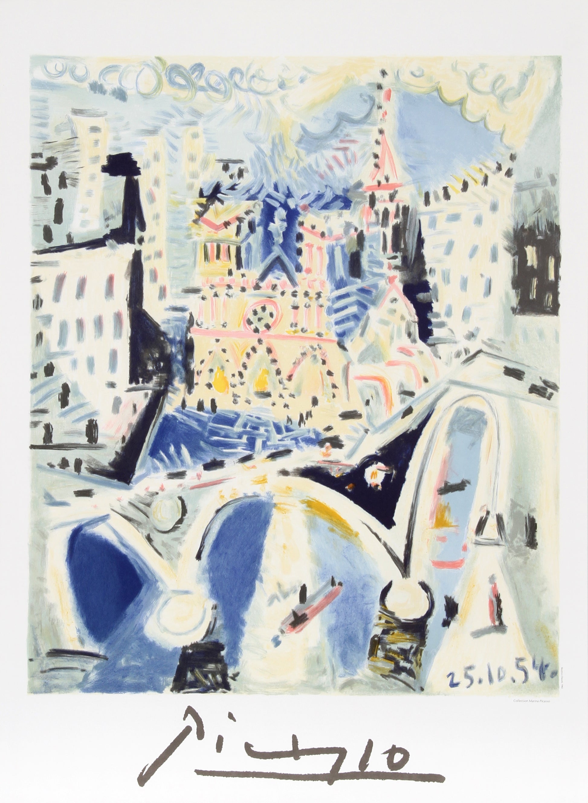 Notre Dame by Pablo Picasso