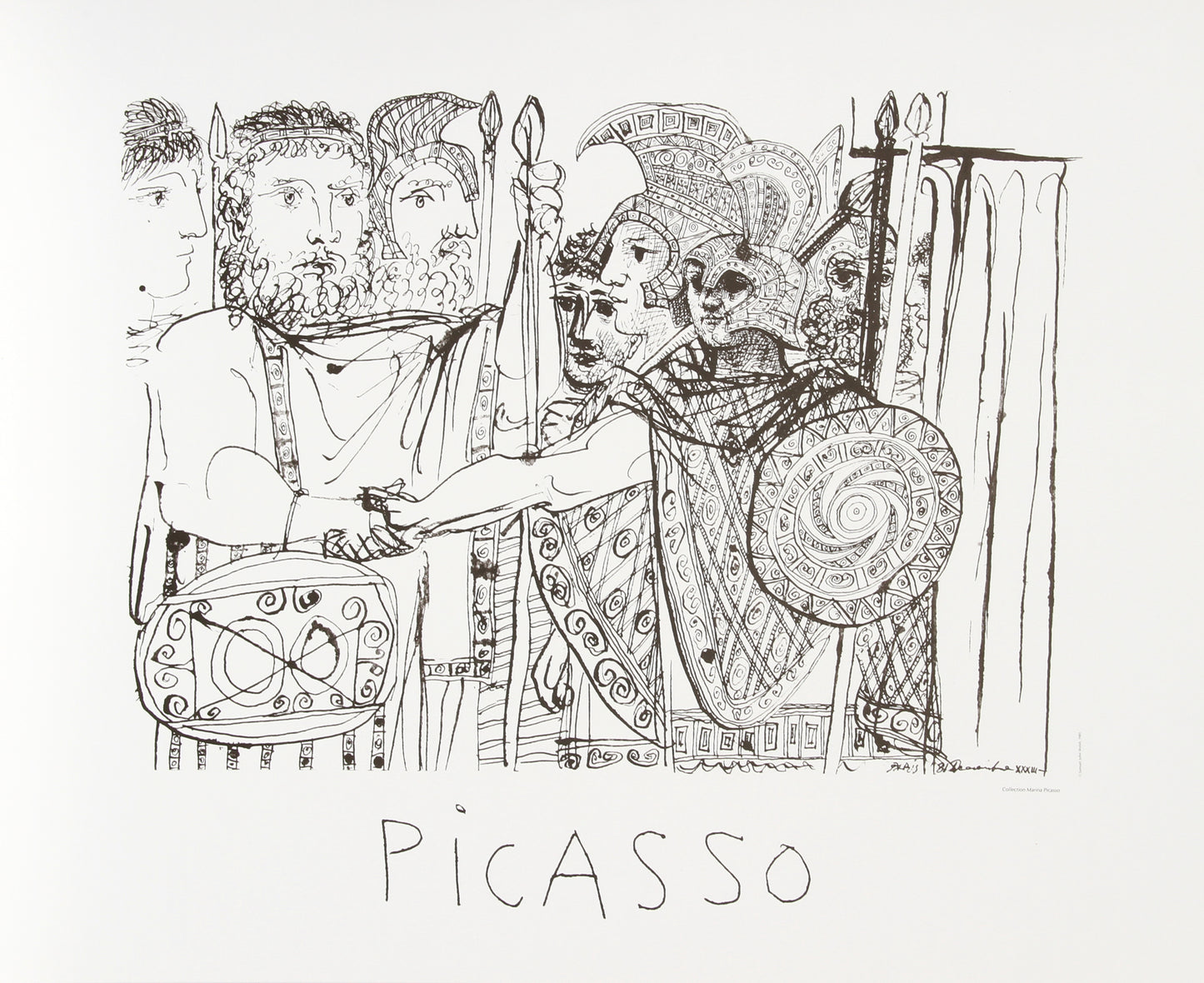 Composition by Pablo Picasso