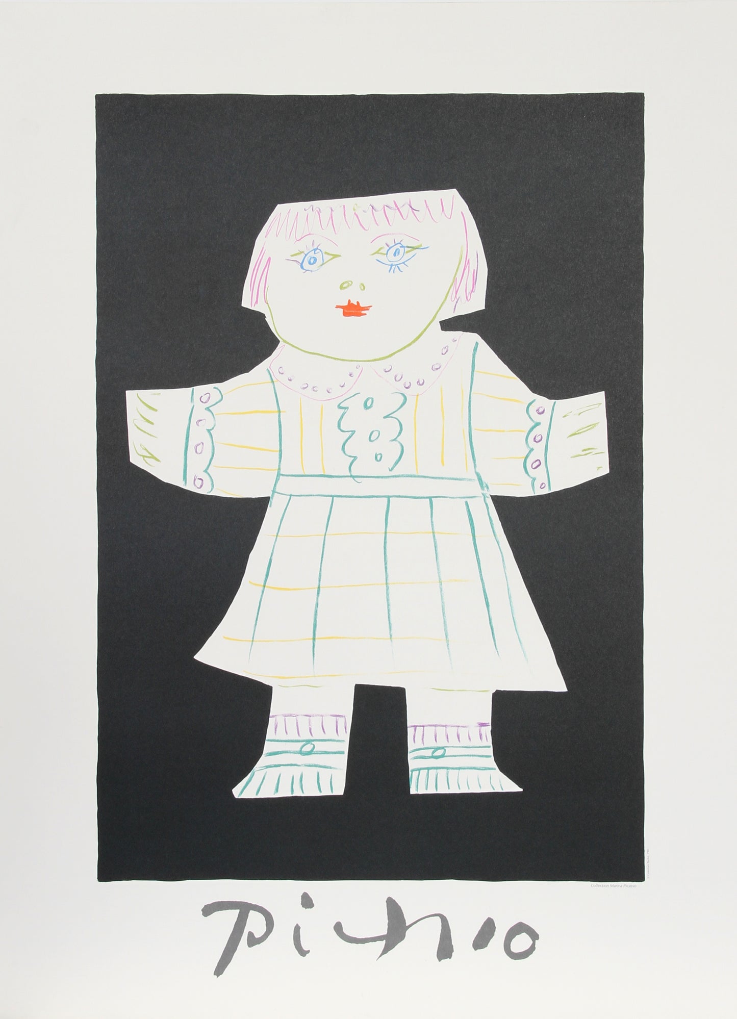 Une Poupee Decoupee by Pablo Picasso