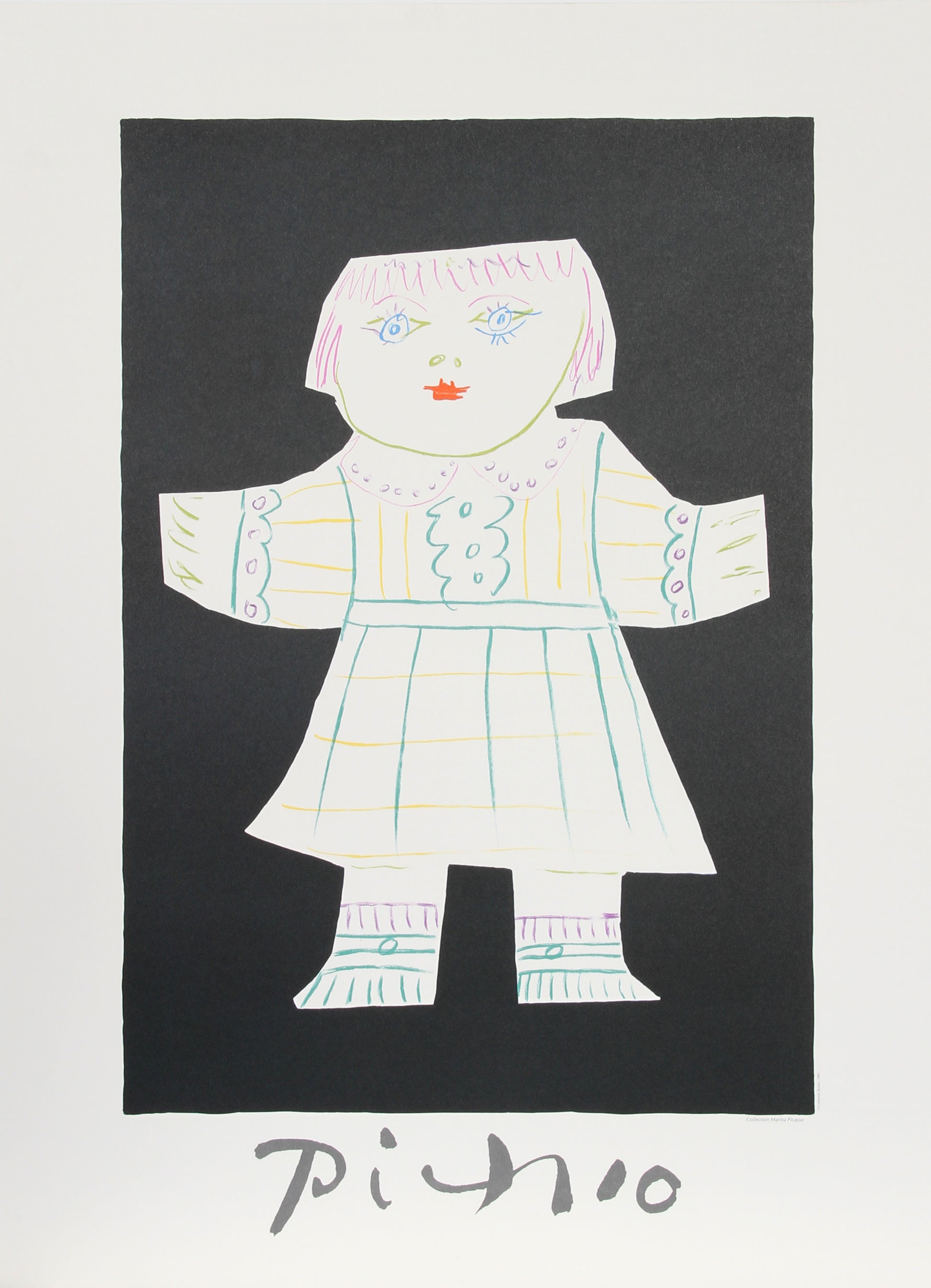 Une Poupee Decoupee by Pablo Picasso