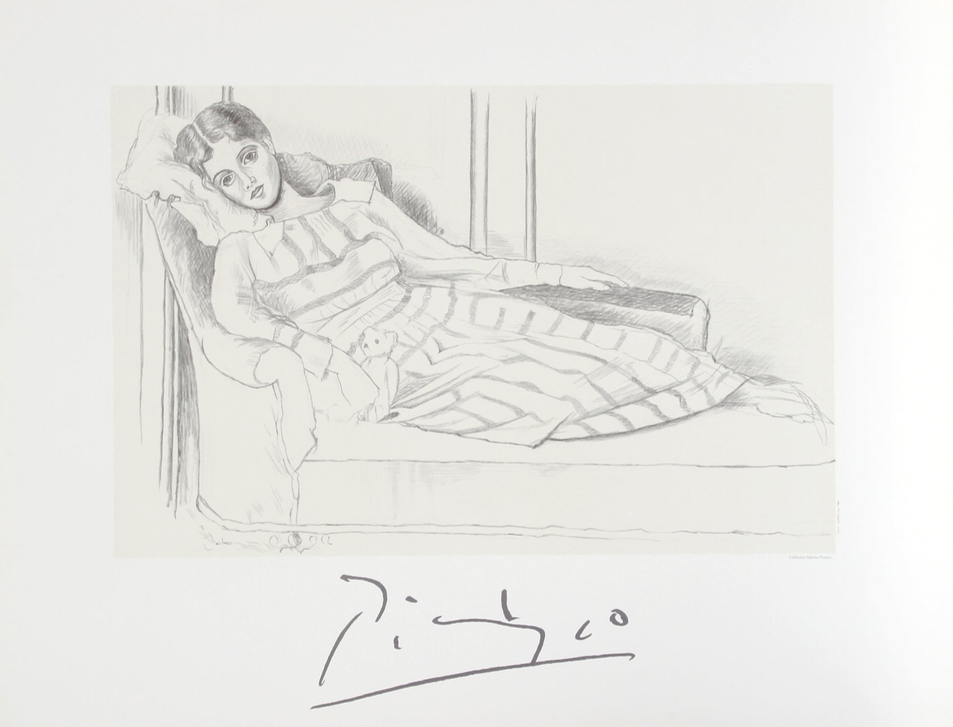 Olga Kaklowa by Pablo Picasso