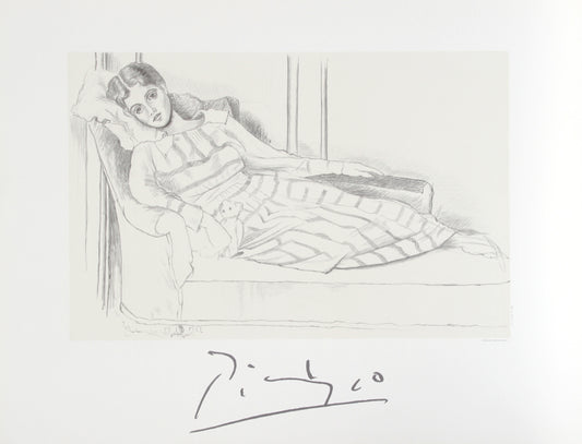 Olga Kaklowa by Pablo Picasso