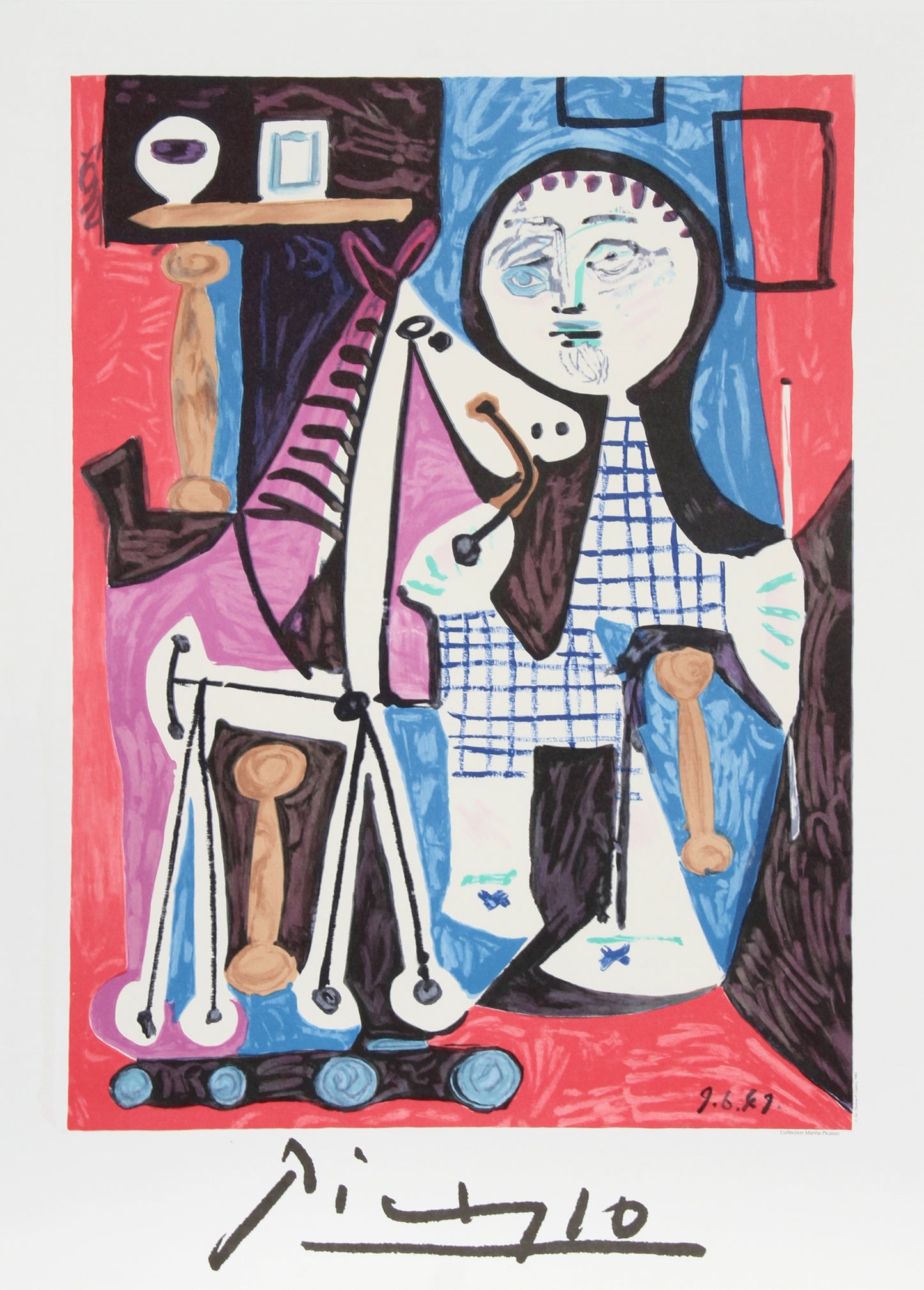 Claude a Deux Ans by Pablo Picasso