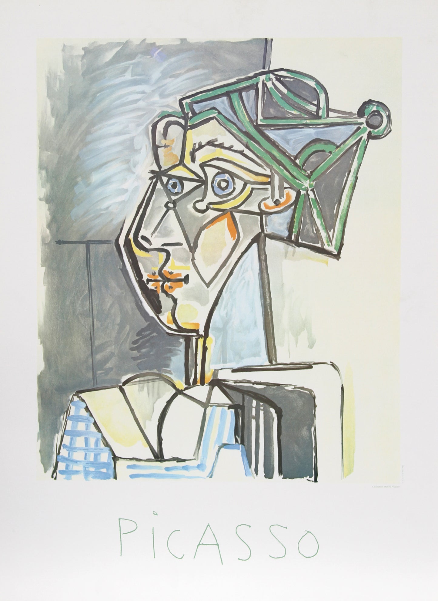 Tete de Femme au Chignon by Pablo Picasso