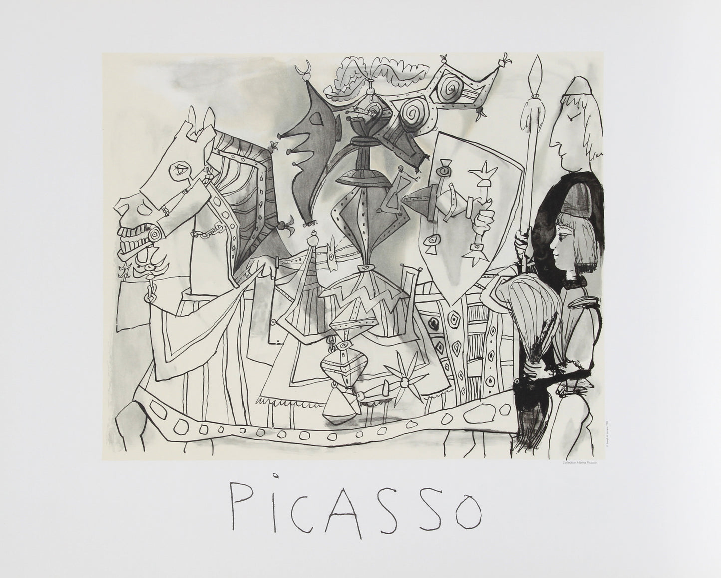 Jeux de Pages by Pablo Picasso