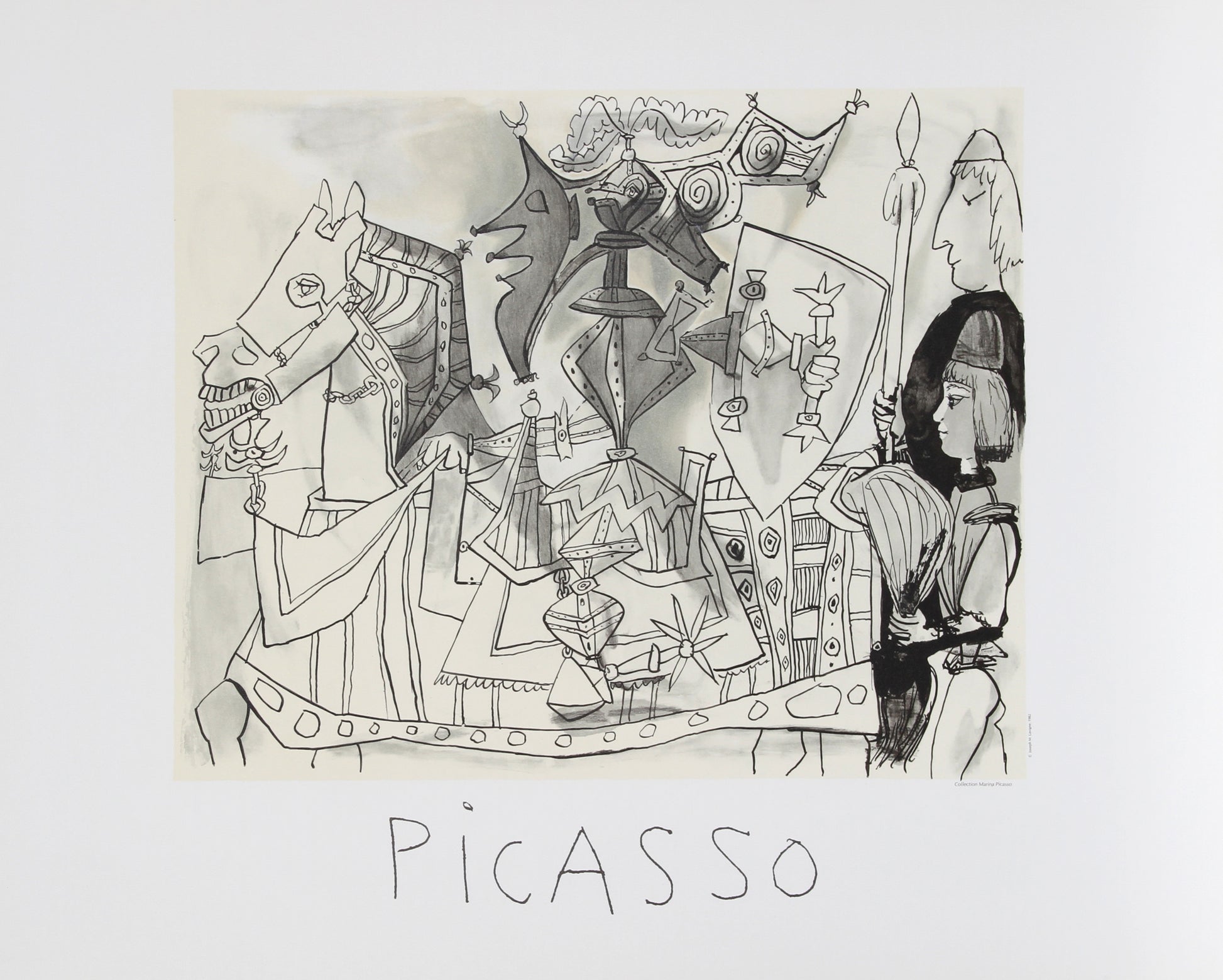 Jeux de Pages by Pablo Picasso