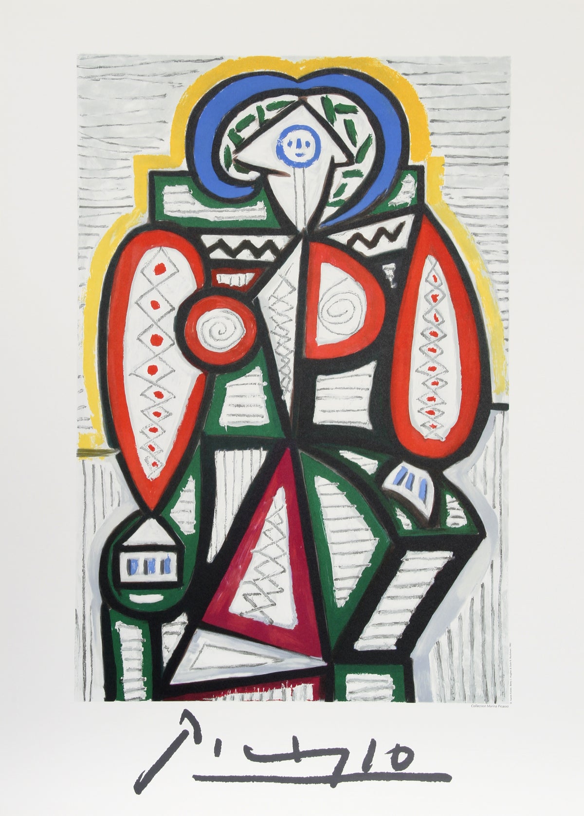 Femme Assise by Pablo Picasso