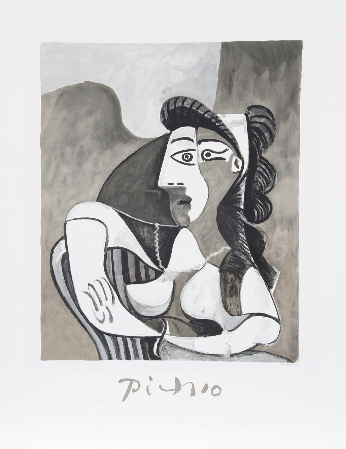 Femme Accoudee au Fauteuil by Pablo Picasso