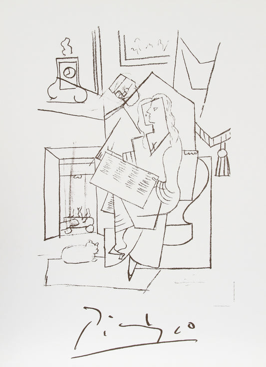 Femme Dans un Fauteuil by Pablo Picasso