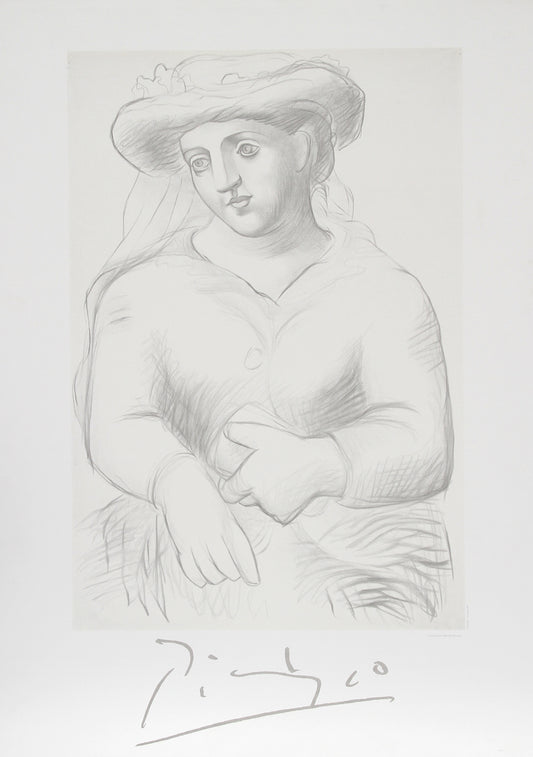 Femme au Chapeau et au Missel by Pablo Picasso
