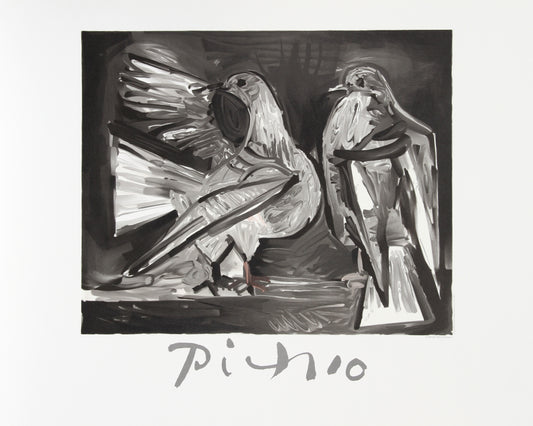 Deux Pigeons by Pablo Picasso