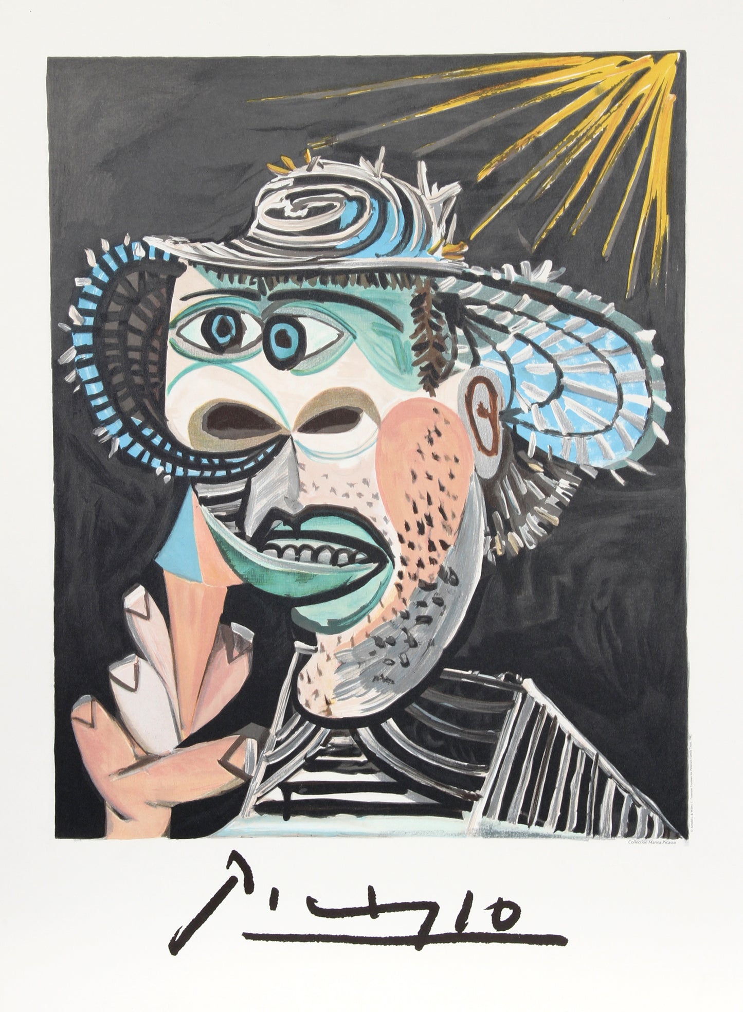 Homme au Cornet by Pablo Picasso