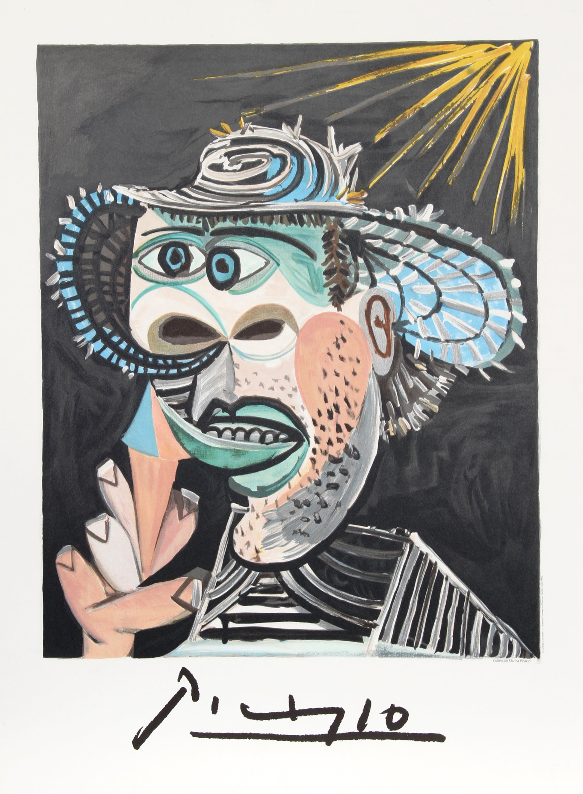 Homme au Cornet by Pablo Picasso