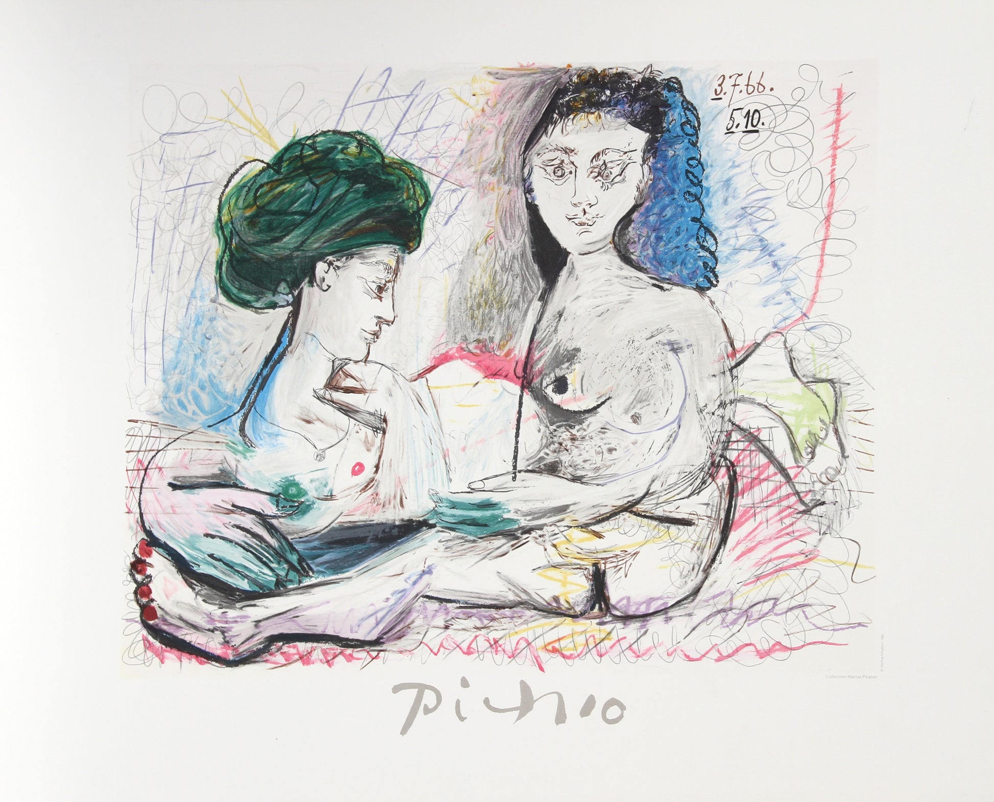 Deux Femmes Nues by Pablo Picasso