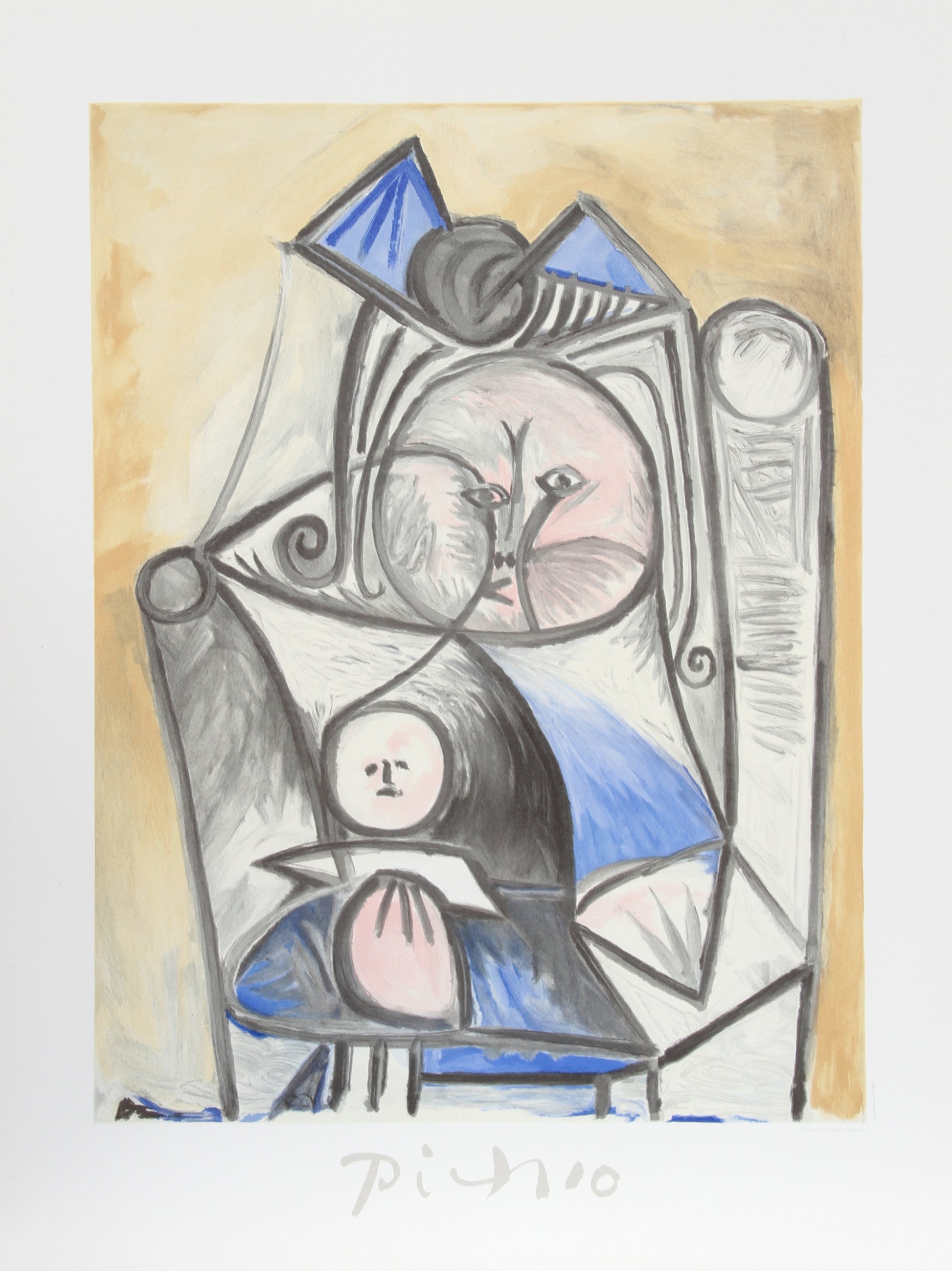 Fillette a la Poupee by Pablo Picasso