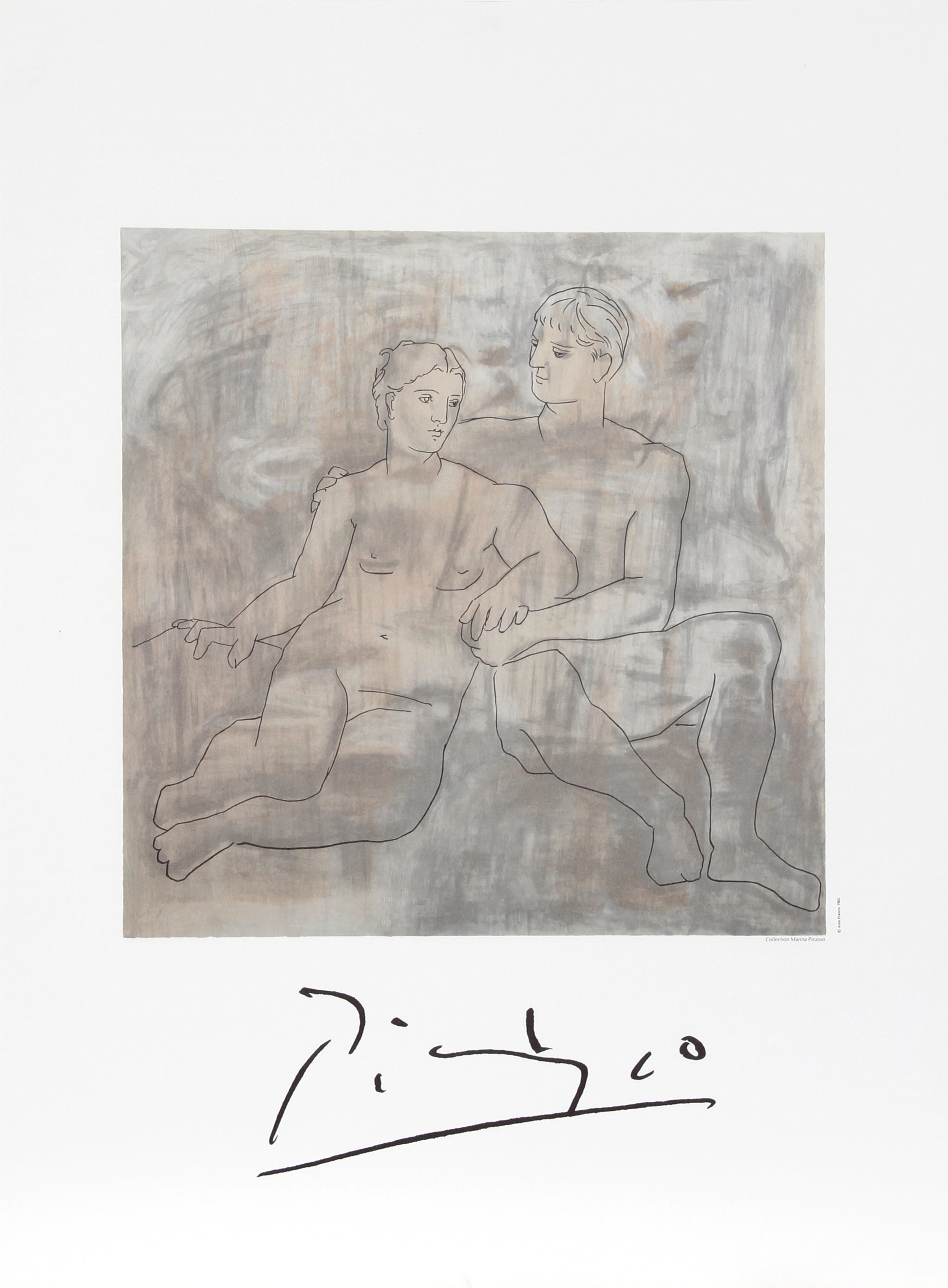 Le Entretien by Pablo Picasso