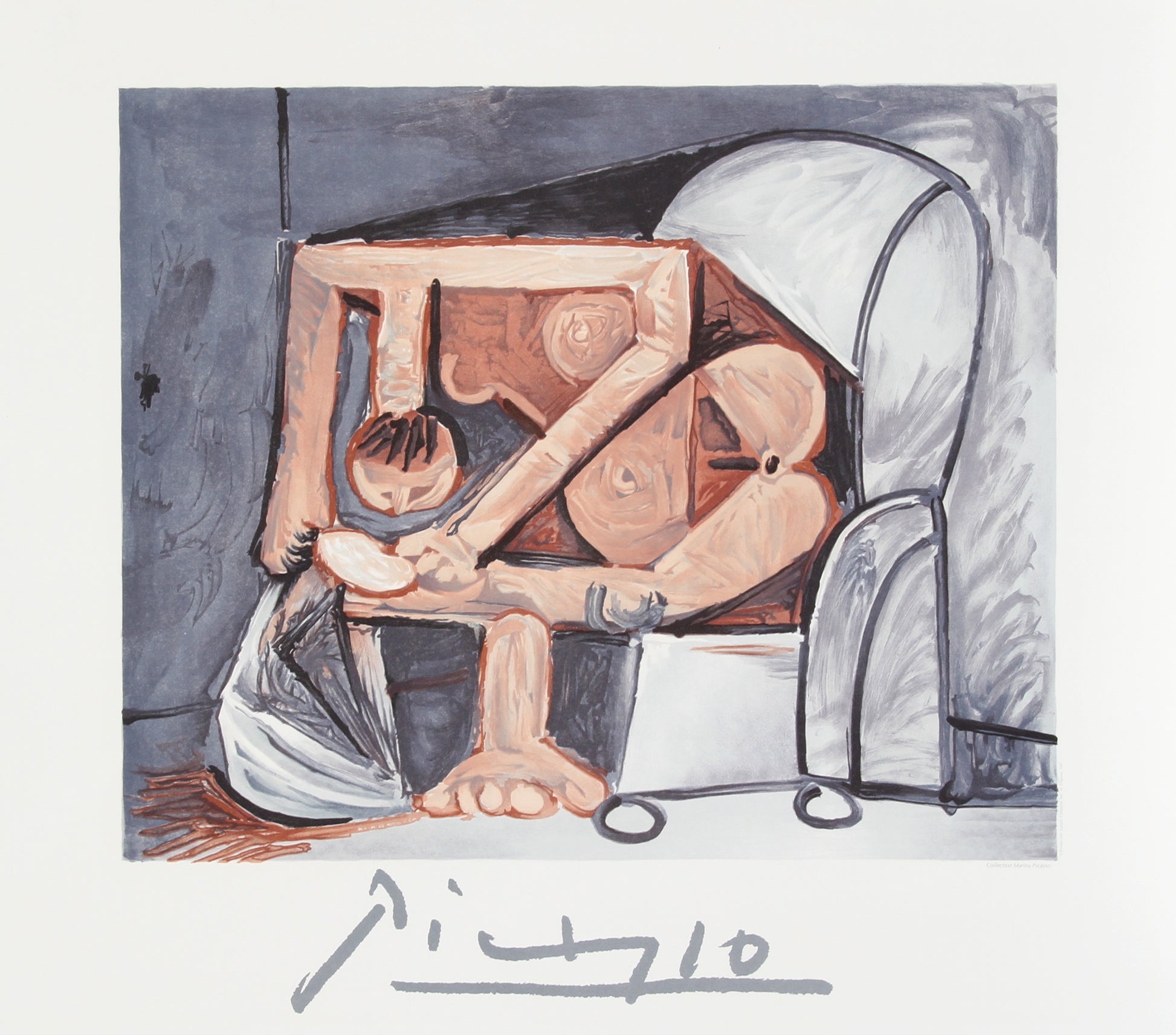 Femme a la Toilette by Pablo Picasso