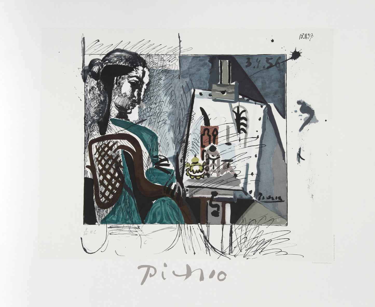 Femme Dans L'Atelier by Pablo Picasso