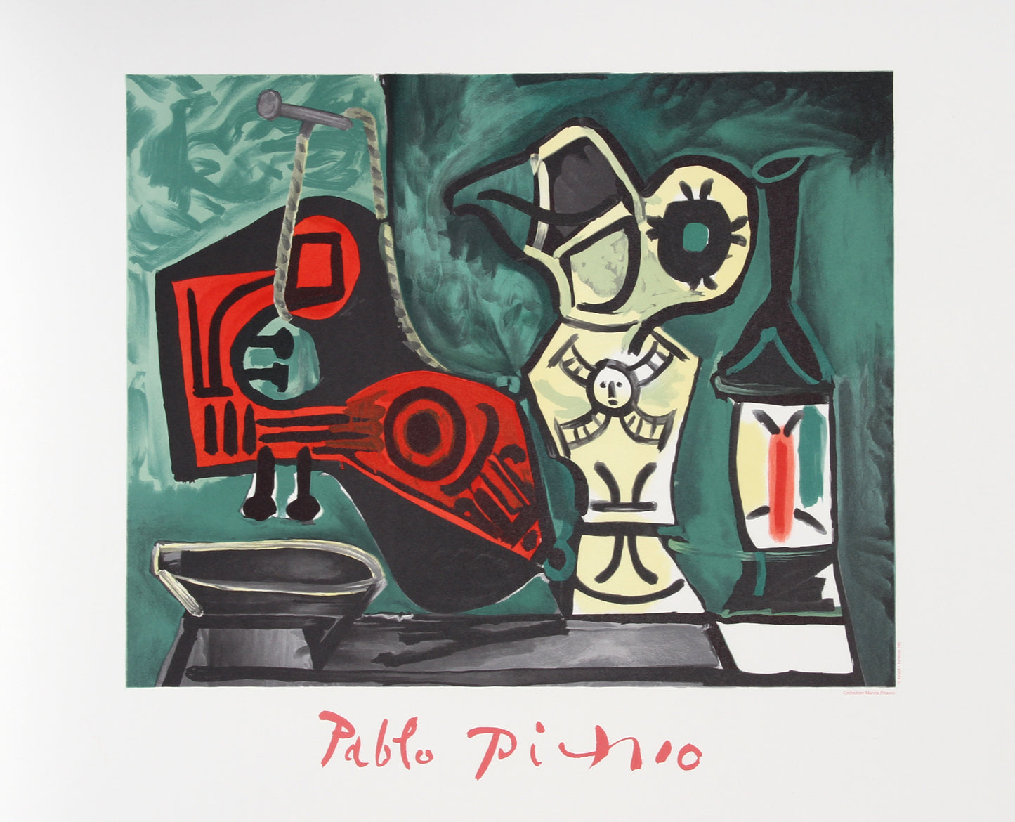 Composition a la Mandoline by Pablo Picasso