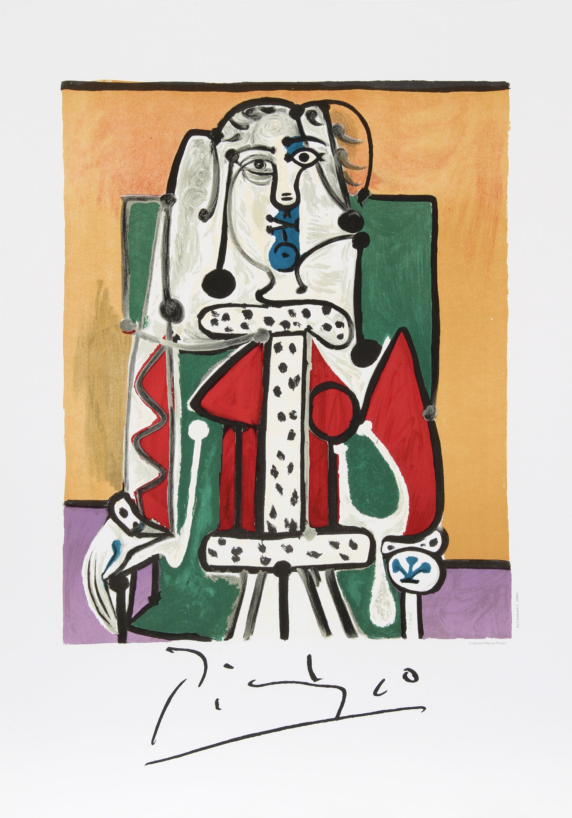 Femme dans un Fauteuil by Pablo Picasso