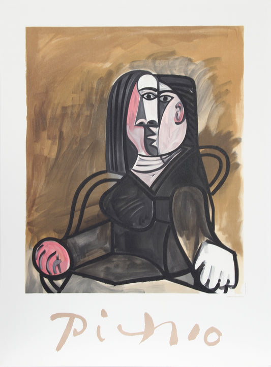 Femme Assise dans un Fateuil by Pablo Picasso