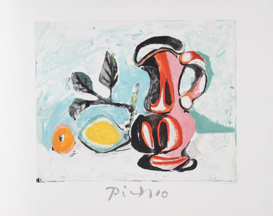 Nature Morte au Pichet Rose by Pablo Picasso