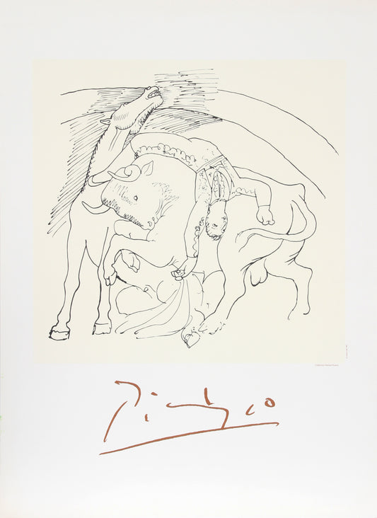 Taureau et Cheval by Pablo Picasso