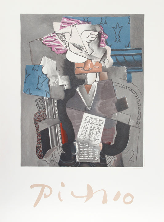 Personnage et Colombe by Pablo Picasso