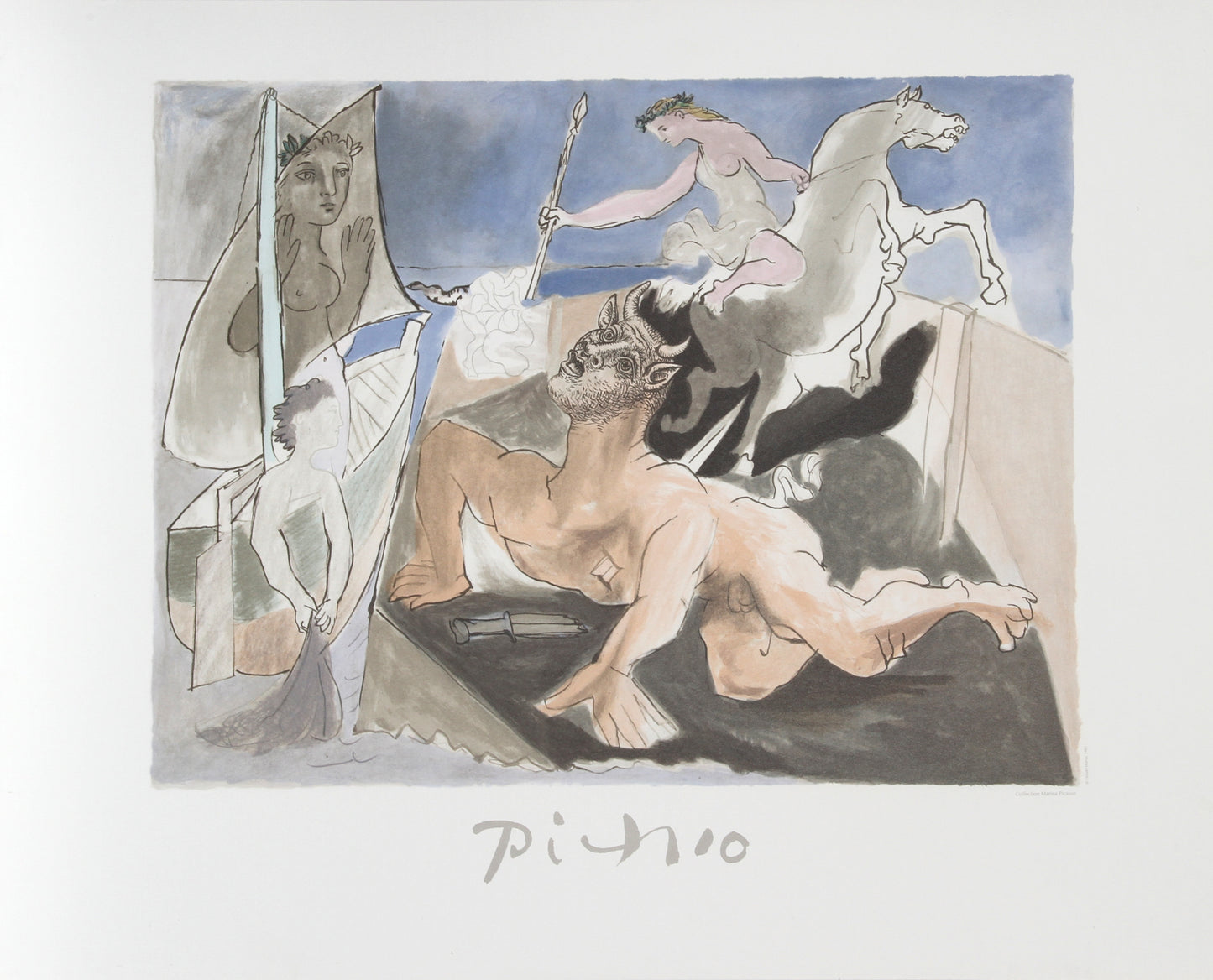 Composition by Pablo Picasso