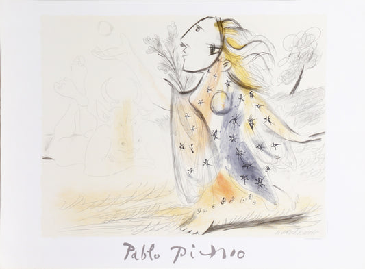 Minotaure et Femme by Pablo Picasso