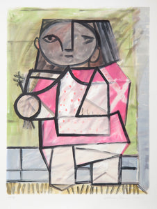 Pablo Picasso, Enfant en Pied, 12-D, Lithograph on Arches Paper