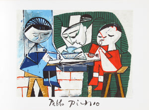 Pablo Picasso, Le Repas des Infants, 12-E-k, Lithograph
