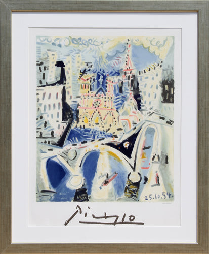 Pablo Picasso, Notre Dame, 16-D-k, Lithograph