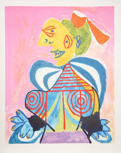 Pablo Picasso, L'Alesienne, 18-B, Lithograph on Arches Paper