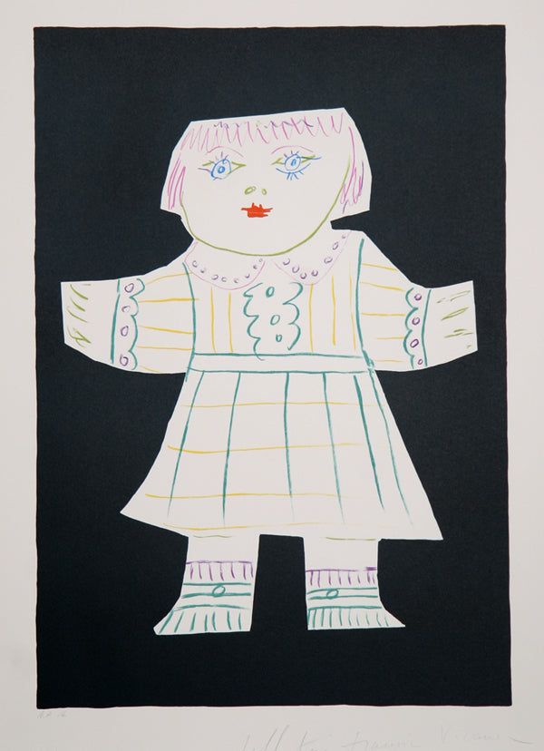 Pablo Picasso, Une Poupee Decoupee, 18-D, Lithograph on Arches Paper