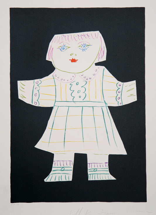 Pablo Picasso, Une Poupee Decoupee, 18-D, Lithograph on Arches Paper